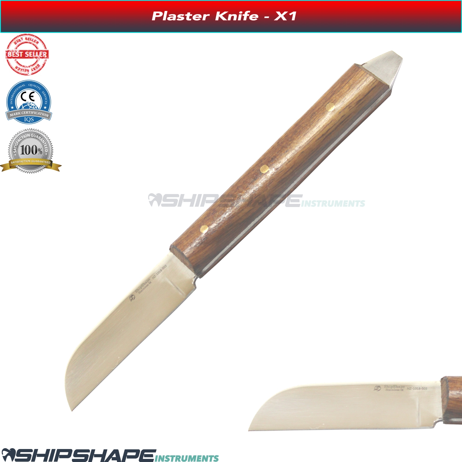 Plaster Knife / Alginate Dental Waxing Knives Plaster Wax Knife / Alginate Mixing Spatula Laboratory Tool-0
