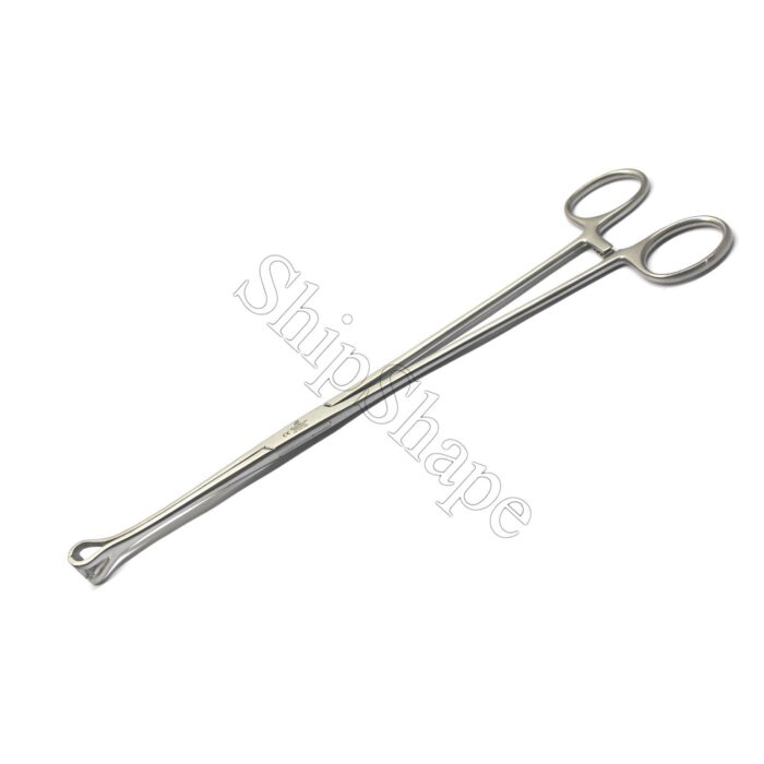 Babcock Forceps 10" Grasp Delicate Tissue Veterinary Surgical Instruments -0