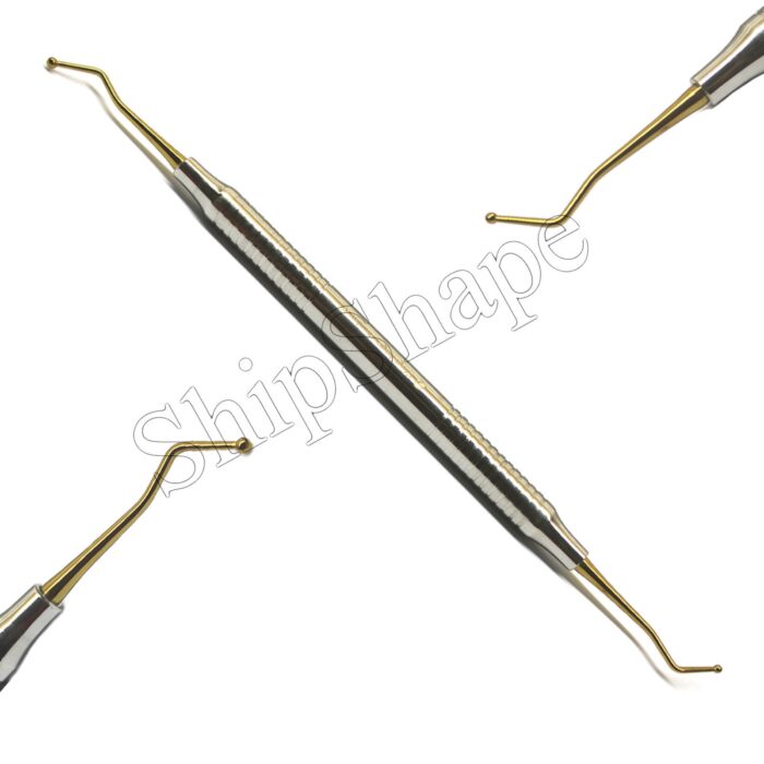 Composite Filling Instruments with Titanium Coated Gold Tips-0