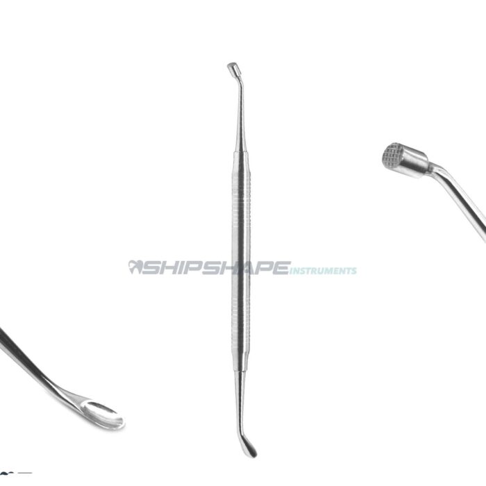 Bone Graft Spoon Plugger Serrated