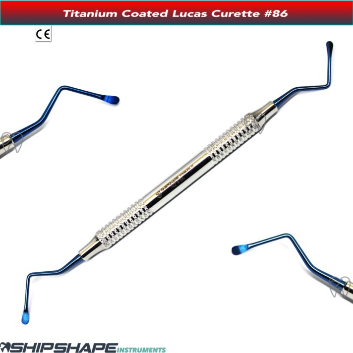 3.0mm Lucas Bone 86 Curette Dental Surgical Periodontal Curettes Dental surgical Instruments-0
