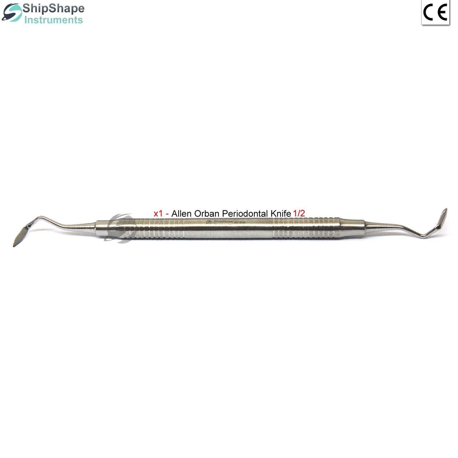 Allen Orban Knife 1/2 Periodontal Knives-1/2 Interproximal Dental Surgical Instruments-0