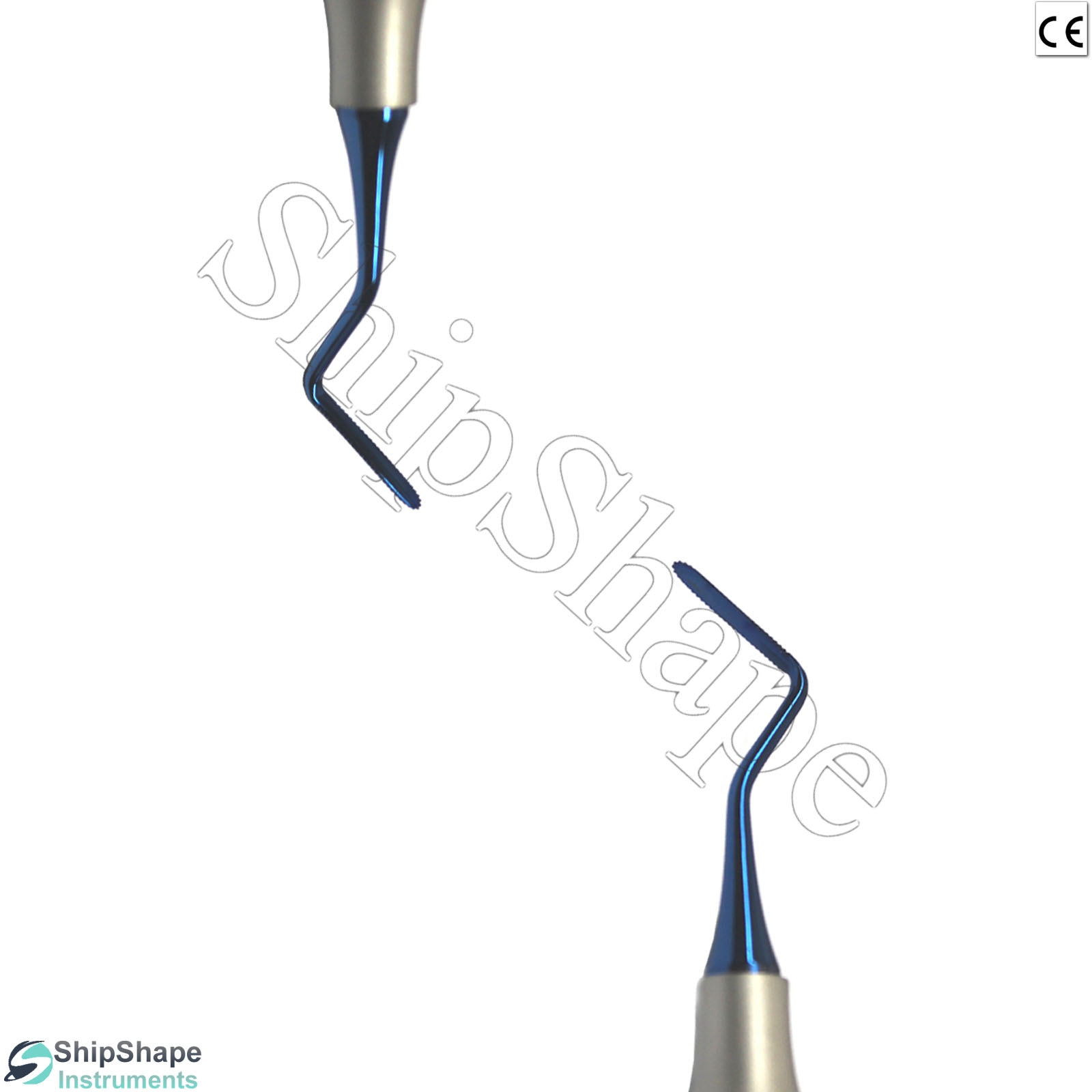 Periotomes Implant Placement Titanium-Coated PDL Micro Serrated Tps Dental Instruments-772