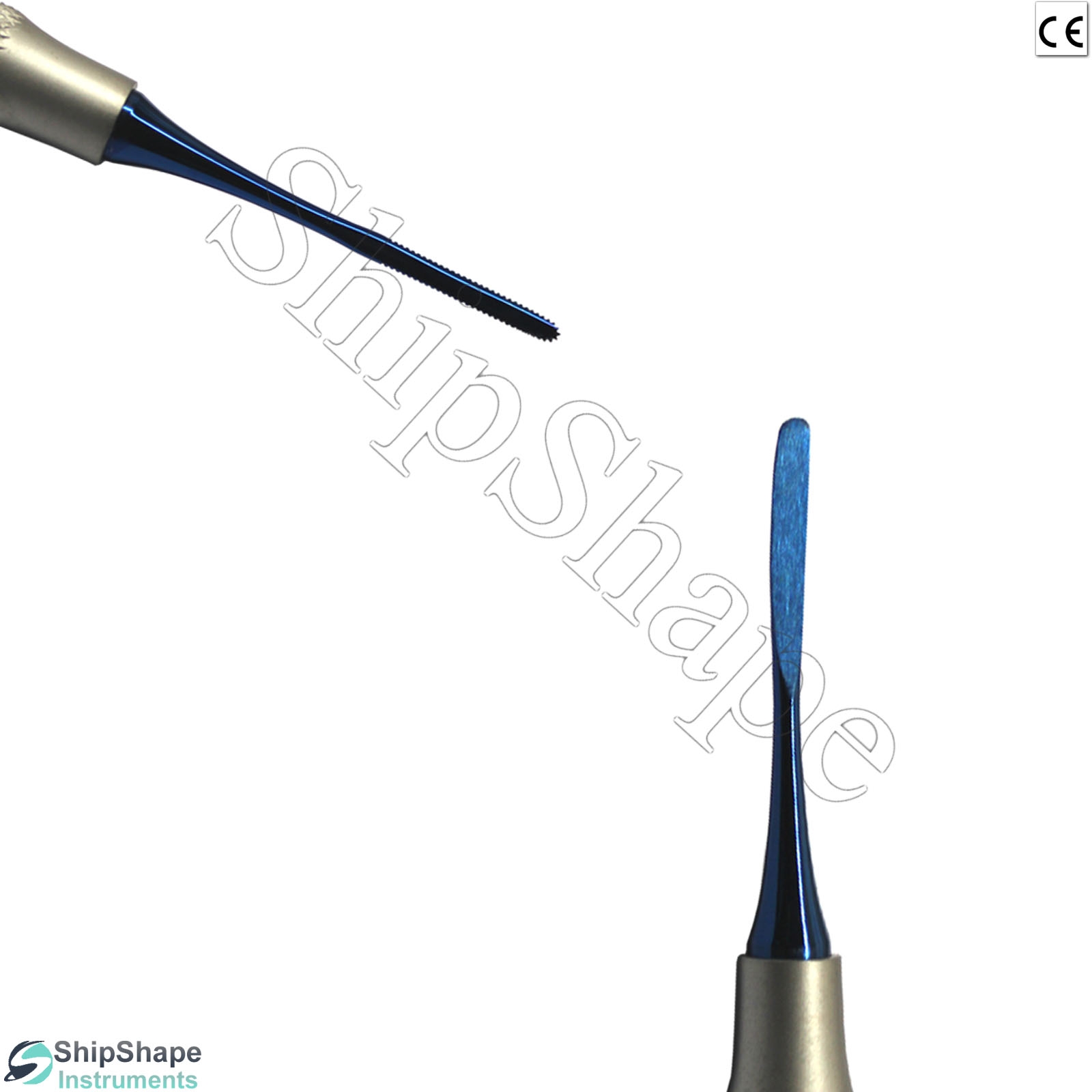 Periotomes Implant Placement Titanium-Coated PDL Micro Serrated Tps Dental Instruments-776