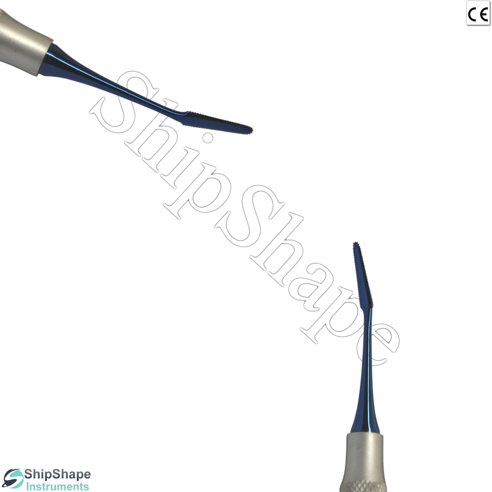 Periotomes Implant Placement Titanium-Coated PDL Micro Serrated Tps Dental Instruments-780