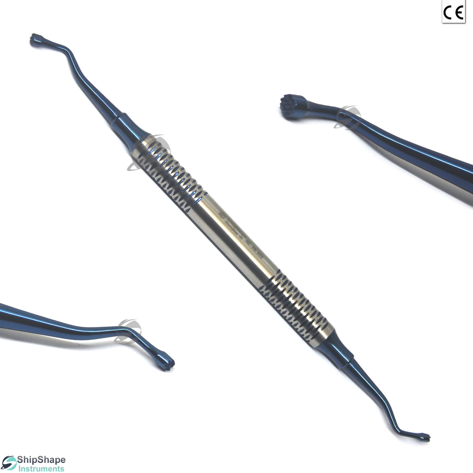 Dental Implant PRF Instruments Surgical Surgery Compactor Carrier Kit - Titaium Coated 4Pcs-782