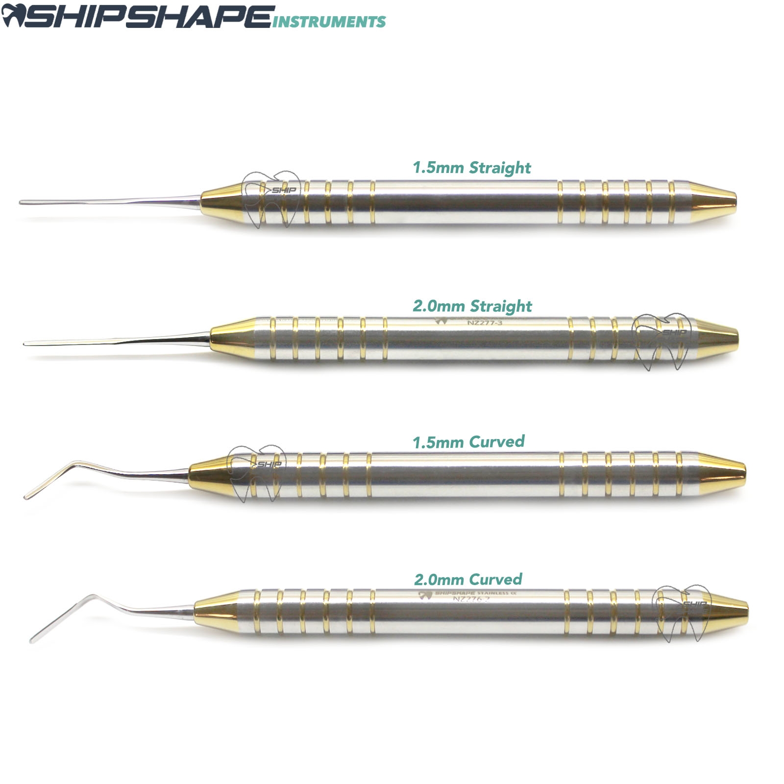 Periotome Scaler Set Of 4 Dental Periotomes Scaler PDL Periodontal Ligament Atraumatic Extraction Instruments SS*-0