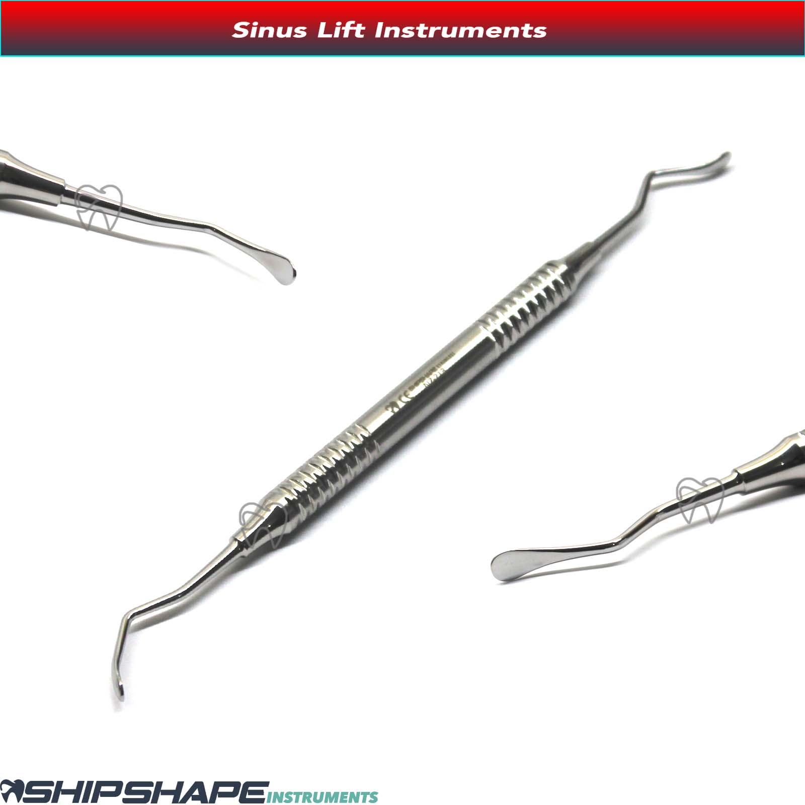 Sinus Lift Instrument Set, 5 pieces Implant Prcedure sinus lift elevatorsl Hollow Handle Dental instruments-1045