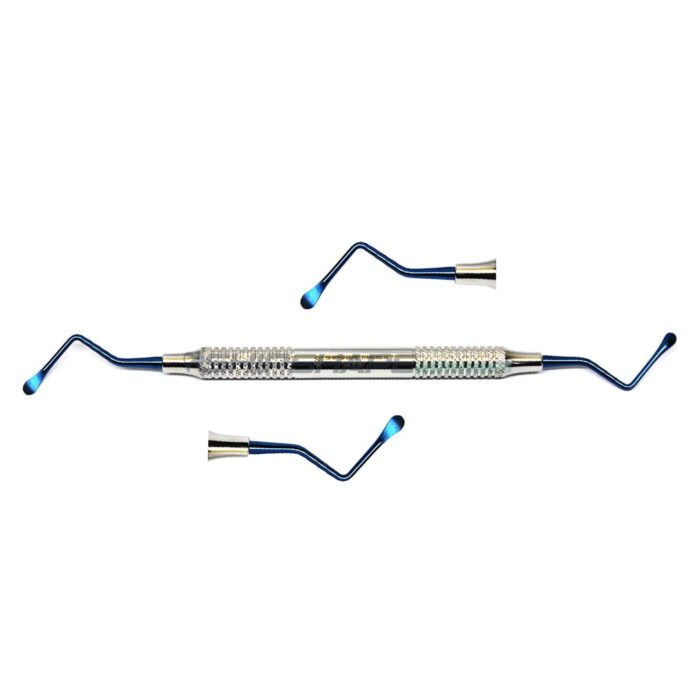 Lucas Bone Curette 3.5mm Titanium Coated