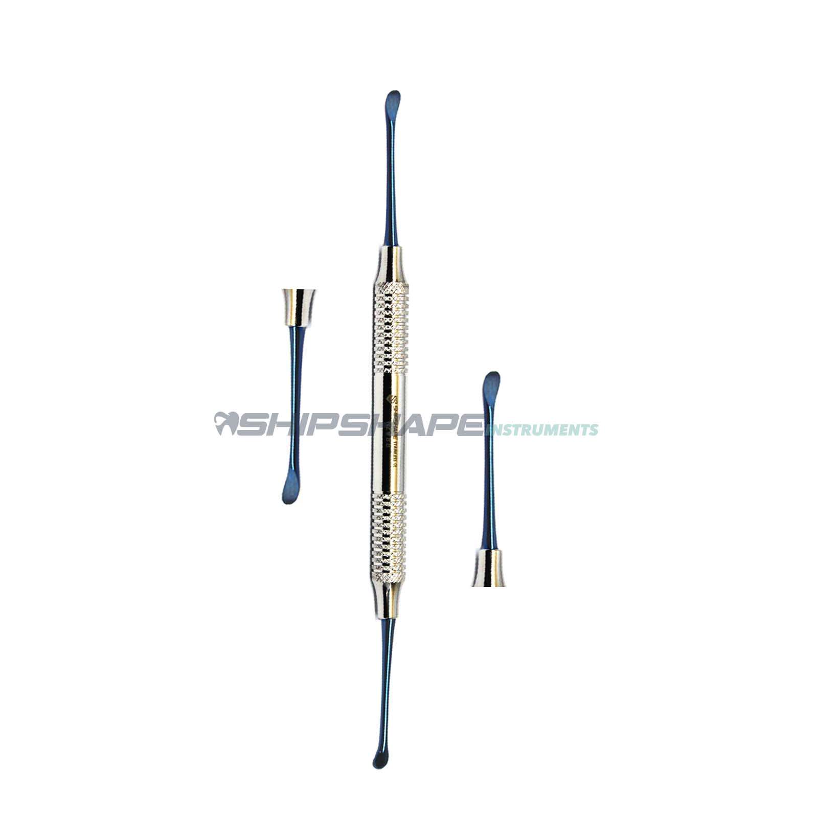 Lucas Bone Curette Straight Titanium Coated