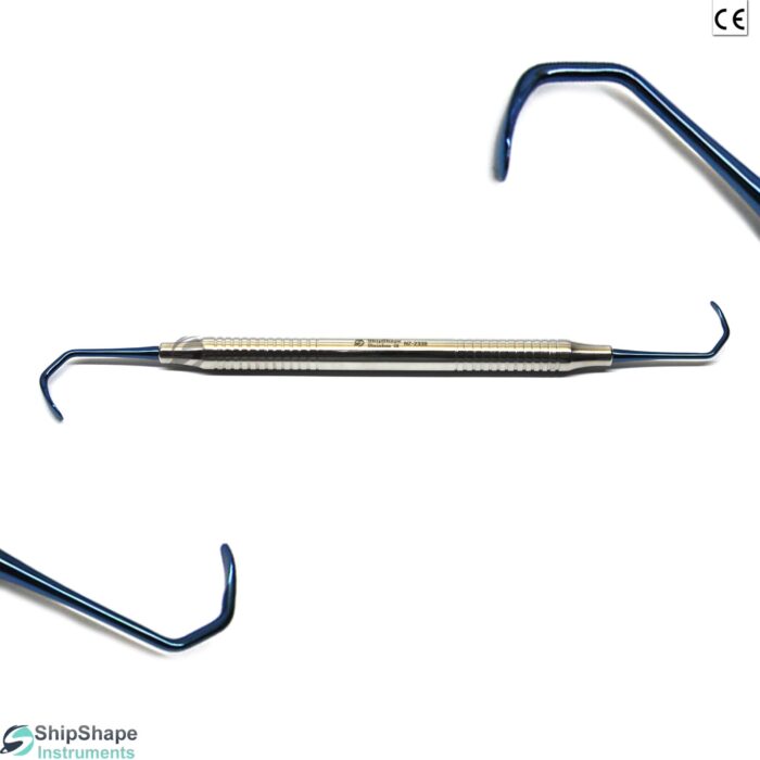 Sinus Lift Instruments Curette Titanium Blue Coated Surgical Implant Instruments-0