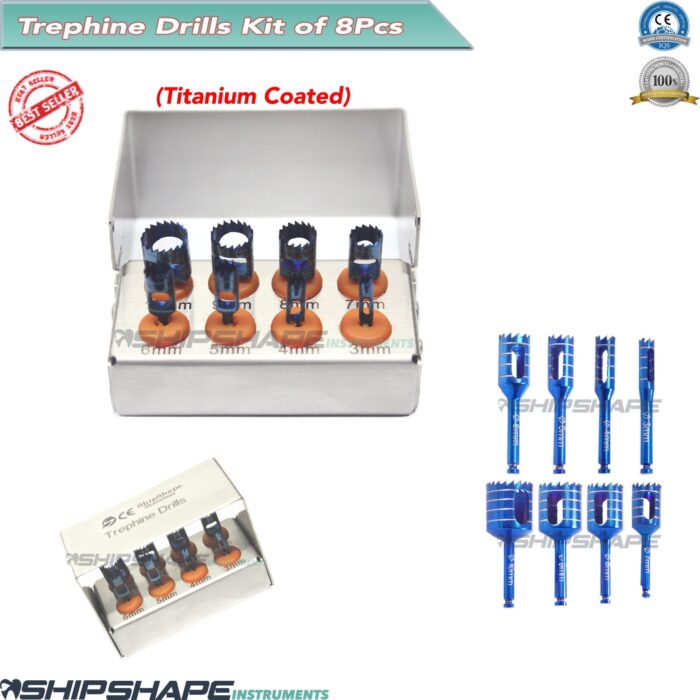 Trephine Implant Drill Kit