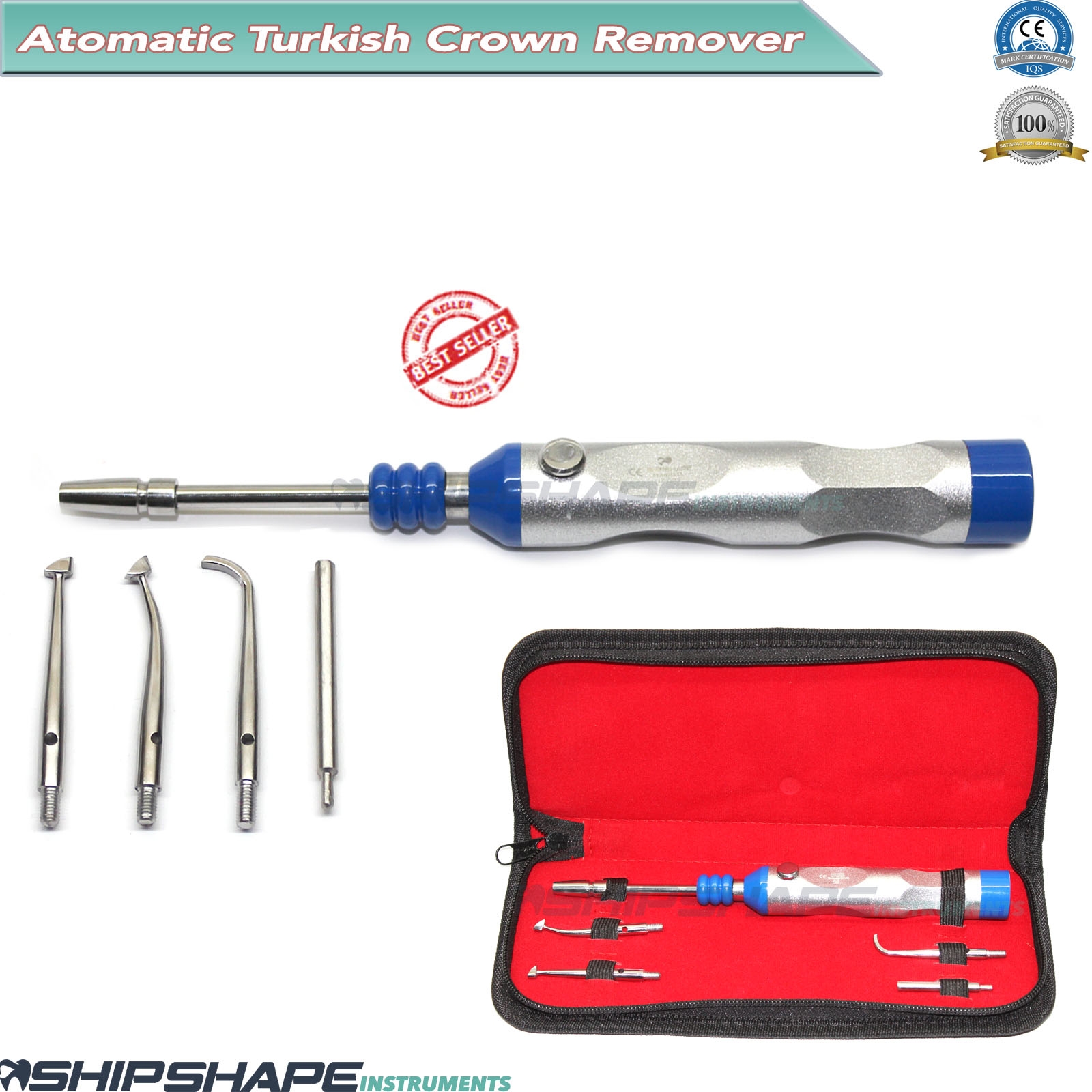 Automatic Dental Crown Remover/Attachable 3 Points/Turkish Style High Quality shipshape instruments-0
