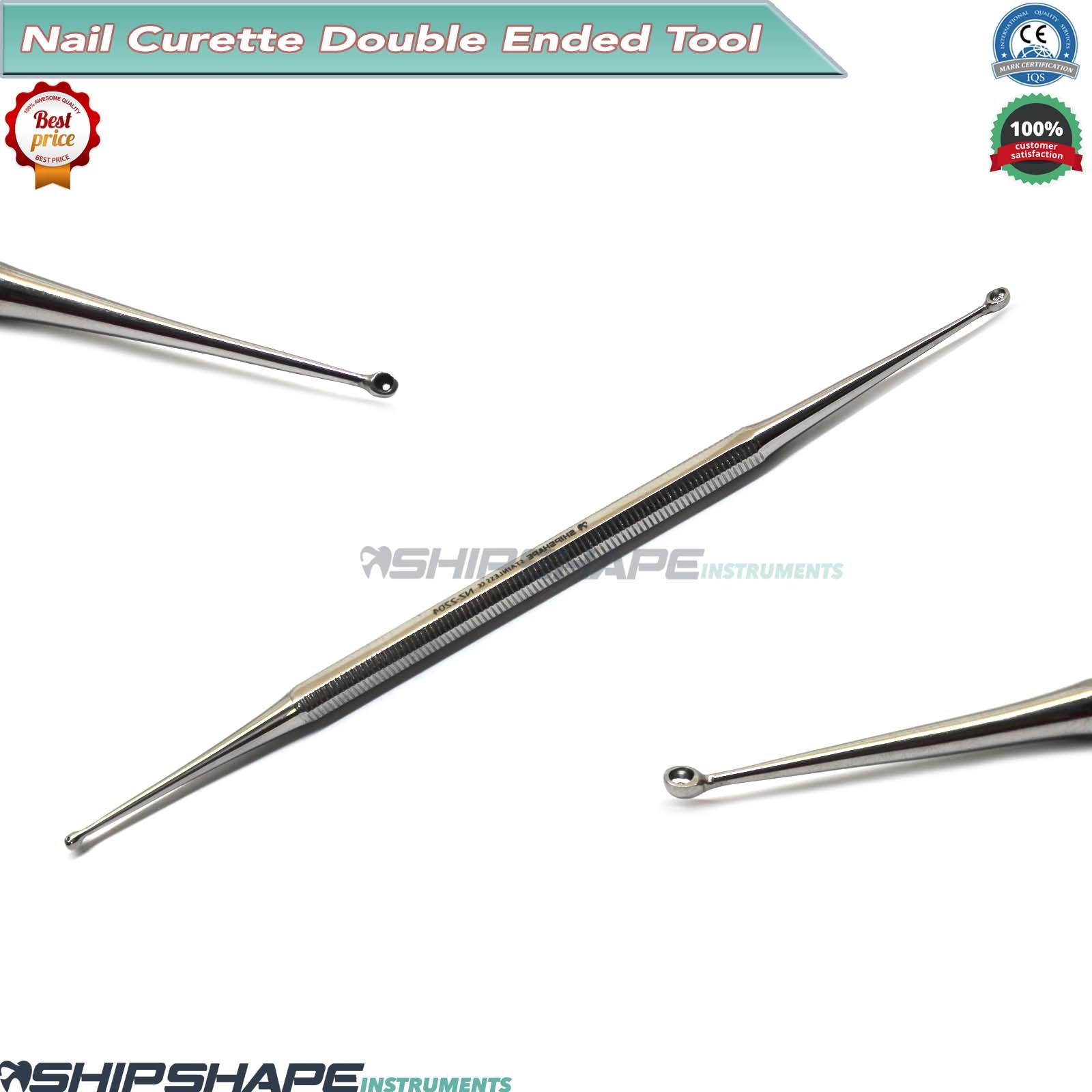 Nail Cleaner Nail Curette Manicure Pedicure Tool-1840