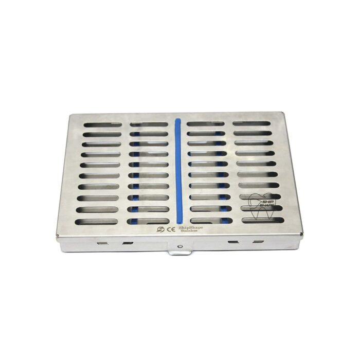 10pcs Cassette Sterilization Tray Hinged