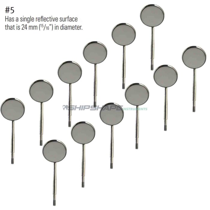 Cone Socket Mirror#5 Pack Of 12 Pcs