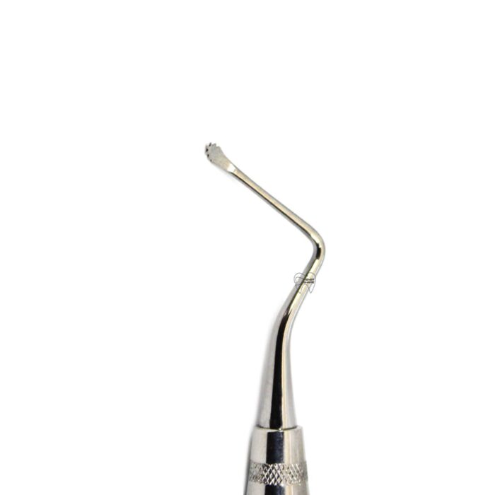 Lucas Curettes Serrated 2mm Chrome Coated