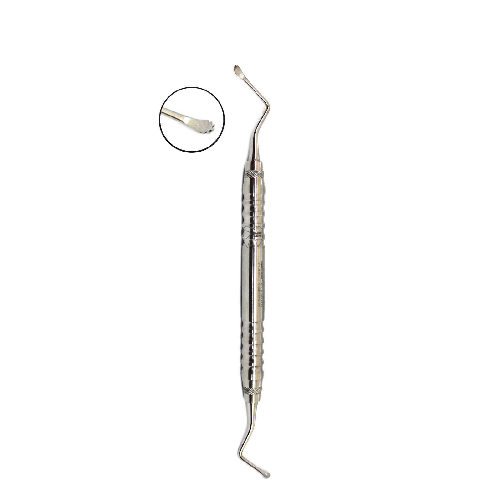 Lucas Curettes Serrated 3mm