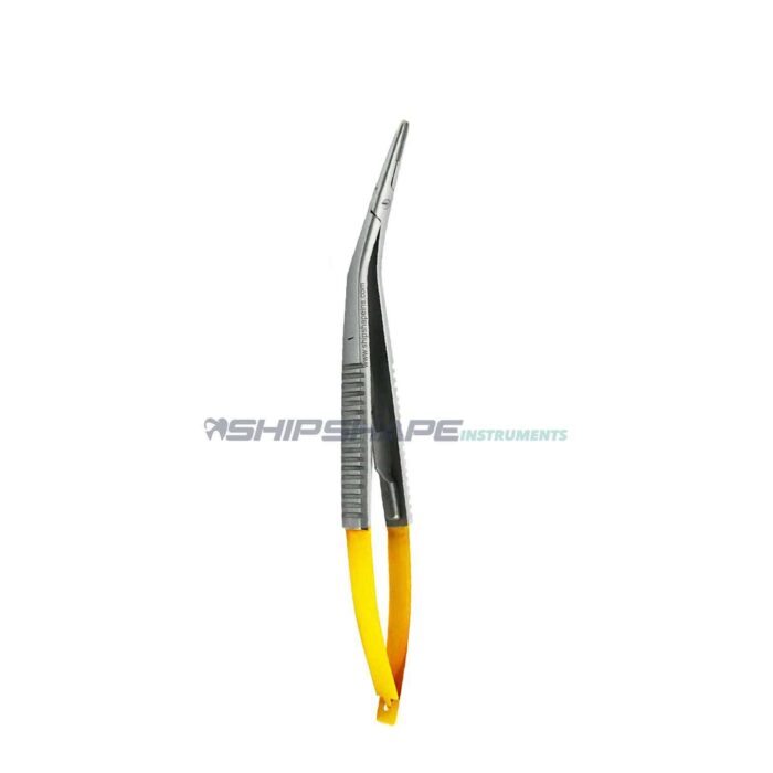 Castroviejo Needle Holder 15° Angled TC 14cm